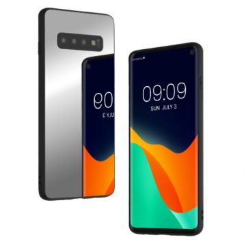 Husa kwmobile pentru Samsung Galaxy S10, Plastic, Gri, 59708.42