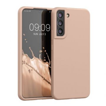Husa kwmobile pentru Samsung Galaxy S22 Plus, Silicon, Roz, 56761.225