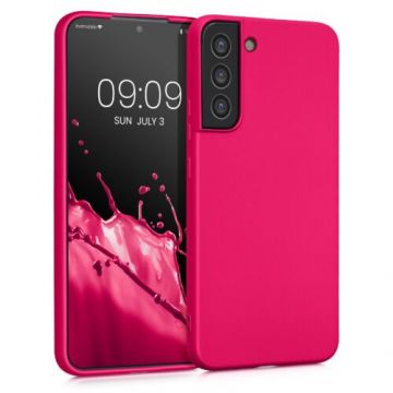 Husa kwmobile pentru Samsung Galaxy S22 Plus, Silicon, Roz, 56762.65