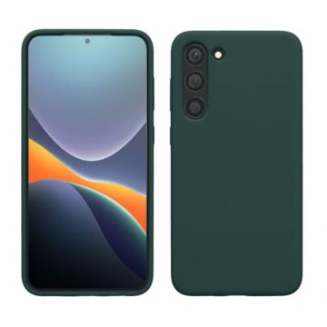 Husa kwmobile pentru Samsung Galaxy S23 Plus, Silicon, Verde, 60274.169