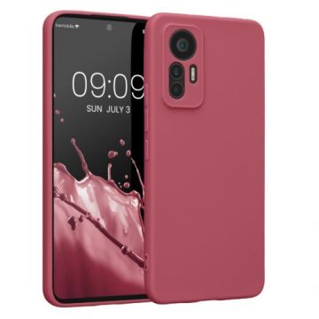 Husa kwmobile pentru Xiaomi 12 Lite , Silicon, Roz, 59470.167