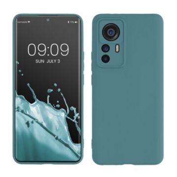 Husa kwmobile pentru Xiaomi 12T Pro, Silicon, Verde, 60258.207