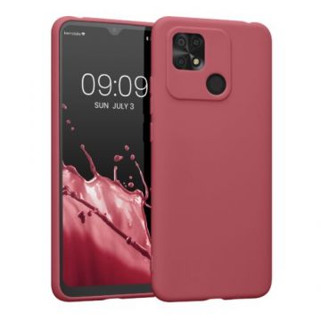 Husa kwmobile pentru Xiaomi Redmi 10C, Silicon, Roz, 59231.167