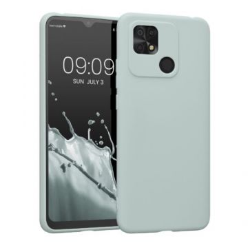 Husa kwmobile pentru Xiaomi Redmi 10C, Silicon, Verde, 59231.200