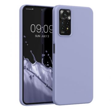Husa kwmobile pentru Xiaomi Redmi Note 11 Pro/Redmi Note 11 Pro 5G/Redmi Note 12 Pro , Silicon, Mov, 57373.139