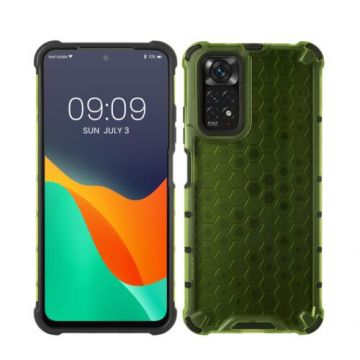 Husa kwmobile pentru Xiaomi Redmi Note 11/Redmi Note 11S, Plastic, Galben/Transparent, 59911.75
