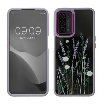 Bumper kwmobile pentru OPPO A74 5G/A54 5G, Silicon, Multicolor/Transparent, 60337.01