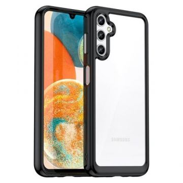 Carcasa Outer Space compatibila cu Samsung Galaxy A34 5G, Negru