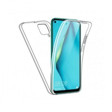 Husa 360 (fata si spate) din silicon pentru Huawei P40 Lite E, Transparent