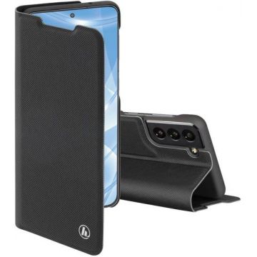 Husa Book Cover Hama inchSlim Proinch Booklet pentru Samsung Galaxy S21 FE 5G (Negru)