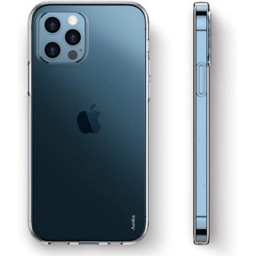 Husa de protectie din silicon Transparenta pentru iPhone 12