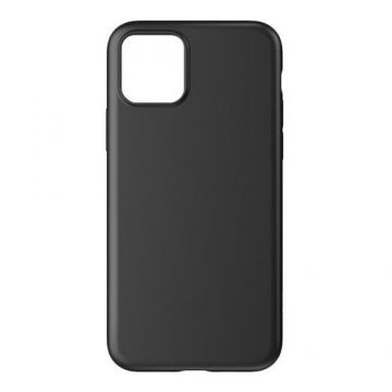 Husa flexibila din gel Soft Case pentru iPhone 12, Neagra