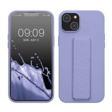 Husa kwmobile pentru Apple iPhone 14 Pro, Silicon, Mov, 60411.108