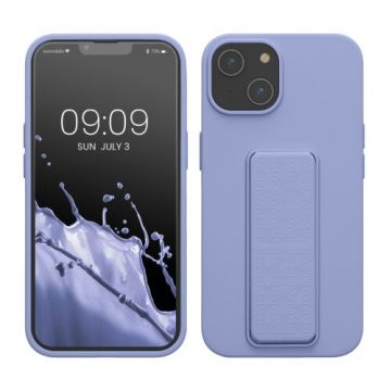 Husa kwmobile pentru Apple iPhone 14, Silicon, Mov, 60410.108