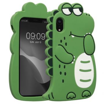 Husa kwmobile pentru Apple iPhone XR, Silicon, Multicolor, 55619.02