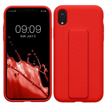 Husa kwmobile pentru Apple iPhone XR, Silicon, Rosu, 58281.09