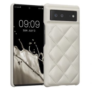 Husa kwmobile pentru Google Pixel 6, Plastic, Alb, 59486.02