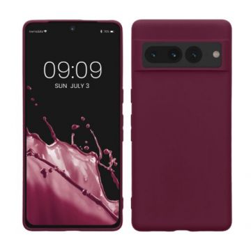 Husa kwmobile pentru Google Pixel 7 Pro, Silicon, Mov, 59400.187