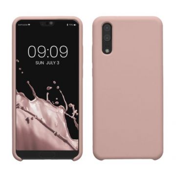 Husa kwmobile pentru Huawei P20, Silicon, Mov, 45689.236