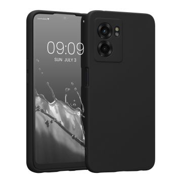 Husa kwmobile pentru Realme Narzo 50 5G, Silicon, Negru, 59618.47