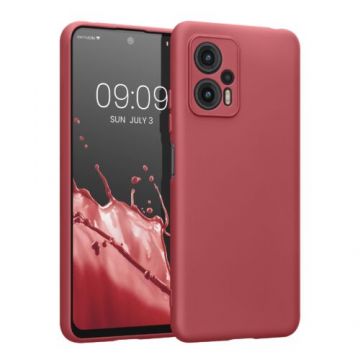 Husa kwmobile pentru Xiaomi Poco X4 GT, Silicon, Roz, 59248.167