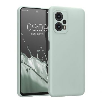 Husa kwmobile pentru Xiaomi Poco X4 GT, Silicon, Verde, 59248.200