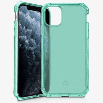 Husa Protectie Spate IT Skins Spectrum Clear APXE-SPECM-TFGR pentru iPhone 11 Pro, antishock (Verde)