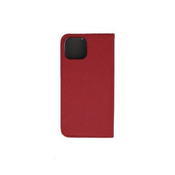 Husa Smart Magnet pentru Realme 9 Pro/9 5G, TelForceOne, Piele ecologica, Rosu