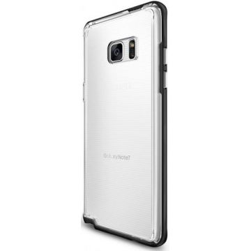 Protectie spate Ringke Frame 829920, folie protectie inclusa, pentru Samsung Galaxy Note 7 (Transparent/Negru)