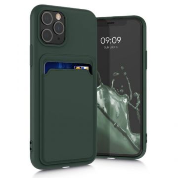 Husa pentru Apple iPhone 11 Pro, Silicon, Verde, 55115.80, Kwmobile