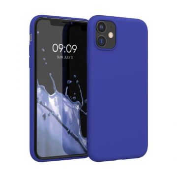 Husa pentru Apple iPhone 11, Silicon, Albastru, 49787.134