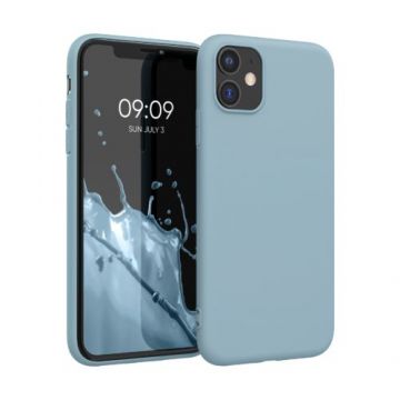 Husa pentru Apple iPhone 11, Silicon, Albastru, 49787.206