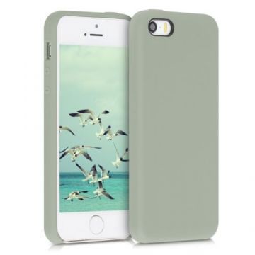 Husa pentru Apple iPhone 5/iPhone 5s/iPhone SE, Silicon, Verde, 42766.172