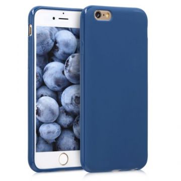 Husa pentru Apple iPhone 6/iPhone 6s, Silicon, Albastru, 35176.116