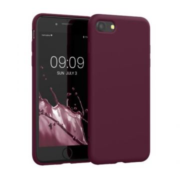 Husa pentru Apple iPhone 8/iPhone 7/iPhone SE 2, Silicon, Rosu, 49979.187, Kwmobile