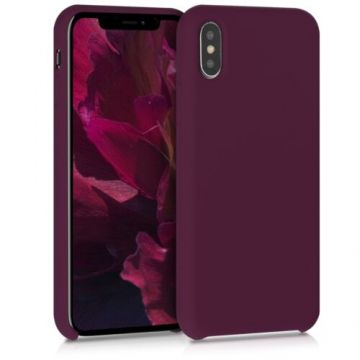 Husa pentru Apple iPhone X/iPhone XS, Silicon, Violet, 42495.187