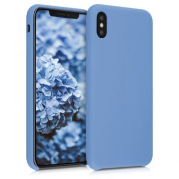Husa pentru Apple iPhone XS Max, Silicon, Albastru, 45909.188