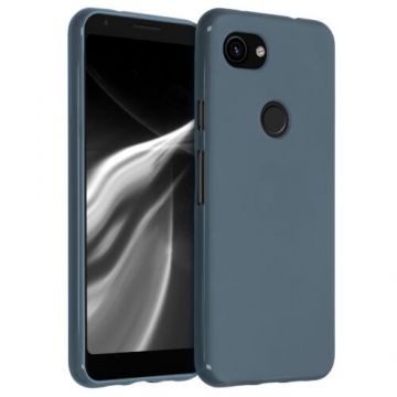 Husa pentru Google Pixel 3a, Silicon, Albastru, 47590.202