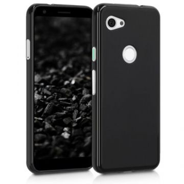 Husa pentru Google Pixel 3a, Silicon, Negru, 47590.47