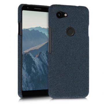 Husa pentru Google Pixel 3a, Textil, Albastru, 47591.17