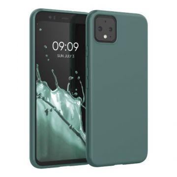 Husa pentru Google Pixel 4, Silicon, Verde, 50326.171