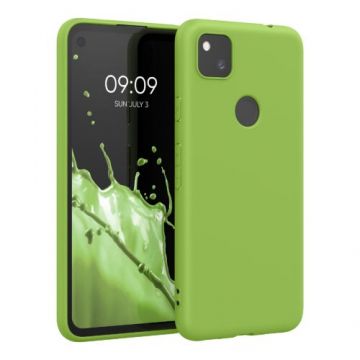 Husa pentru Google Pixel 4a, Silicon, Verde, 52357.220