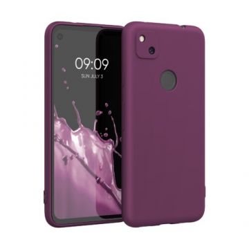 Husa pentru Google Pixel 4a, Silicon, Violet, 52357.187