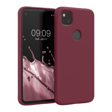 Husa pentru Google Pixel 4a, Silicon, Violet, 52622.209, Kwmobile