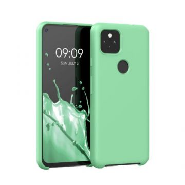 Husa pentru Google Pixel 5a, Silicon, Verde, 55207.147, Kwmobile