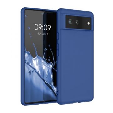 Husa pentru Google Pixel 6, Silicon, Albastru, 55434.145