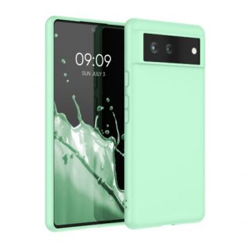 Husa pentru Google Pixel 6, Silicon, Verde, 55434.50