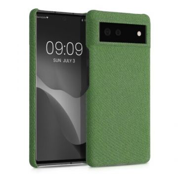 Husa pentru Google Pixel 6, Textil, Verde, 56944.07, Kwmobile