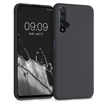 Husa pentru Huawei Nova 5T, Silicon, Negru, 52624.47