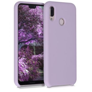 Husa pentru Huawei P20 Lite, Silicon, Mov, 45687.140